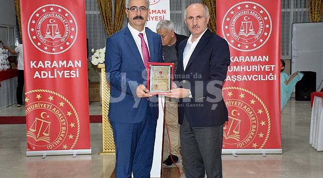 Yılmaz ile Savcı ve Hakimler için veda yemeği düzenlendi