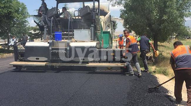 Asfalt çalışmaları aralıksız sürüyor