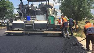 Asfalt çalışmaları aralıksız sürüyor