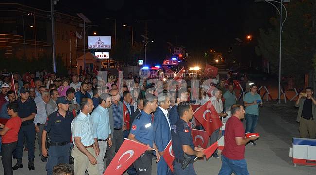 Ayrancı'da 15 Temmuz Demokrasi Ve Milli Birlik Günü Coşkusu