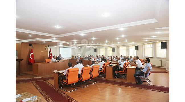 Başkan Kalaycı muhtarlarla buluştu