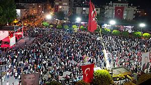 Karaman 15 Temmuz'un yıldönümünde meydanlarda