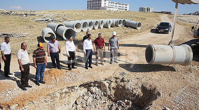 Karaman'da alt yapı çalışmaları devam ediyor