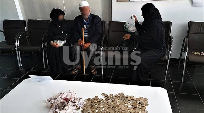 Karaman'da dilenci operasyonu