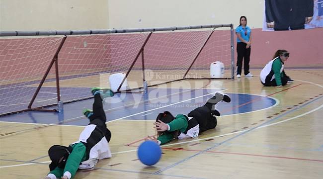 Karaman'da, Goalball Müsabakaları sona erdi