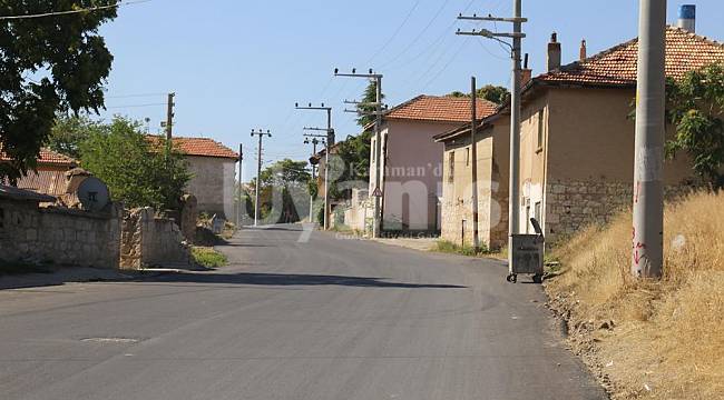 Karaman&#039;da Kanuni Sultan Süleyman Caddesi asfaltlandı