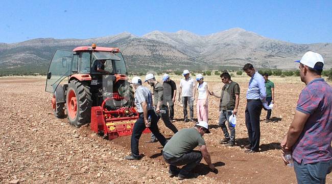 Karaman'da taşlar KOP'la toprağa dönüşüyor projesi