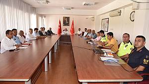 Karaman'da trafik değerlendirme toplantısı yapıldı