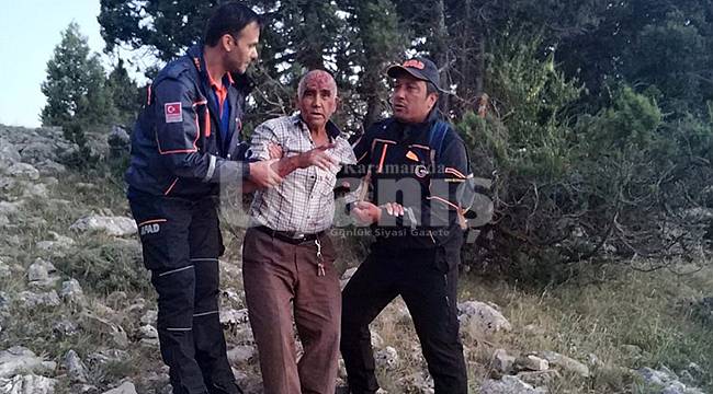 Kayıp yaşlı adam arazide bulundu