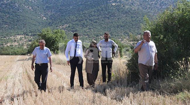 Kaymakam Atak Akarköy Köyünü ziyaret etti