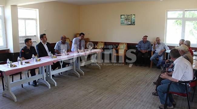 Kaymakam Atak Karalgazi Köyünü Ziyaret Etti