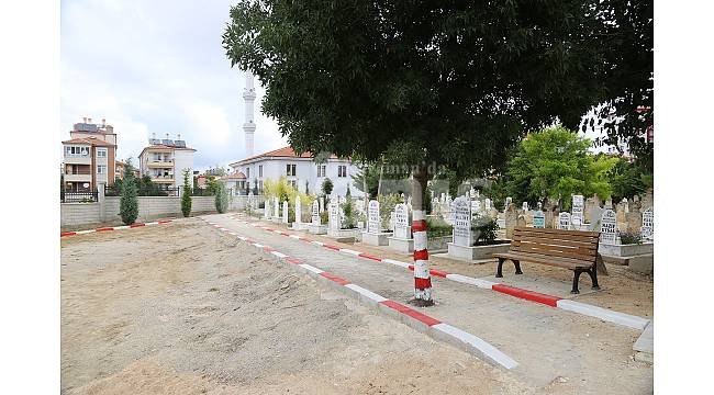 Kazalpa mezarlığı yenileniyor