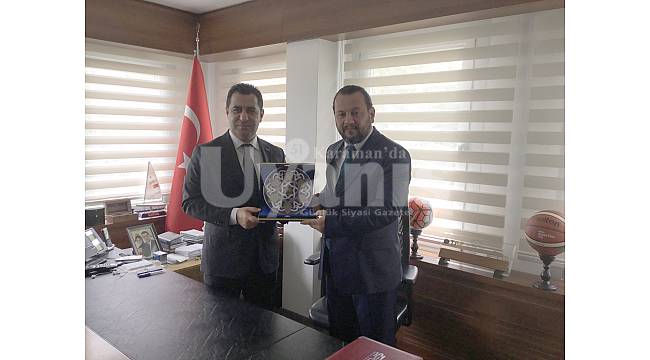 KMÜ Rektörü Akgül, Spor Toto Başkanı Bozgeyik İle Görüştü