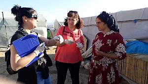Mevsimlik işçilere sağlık taraması yapıldı