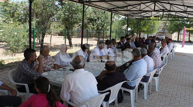 Muhtarlar ve halk toplantısı yapıldı
