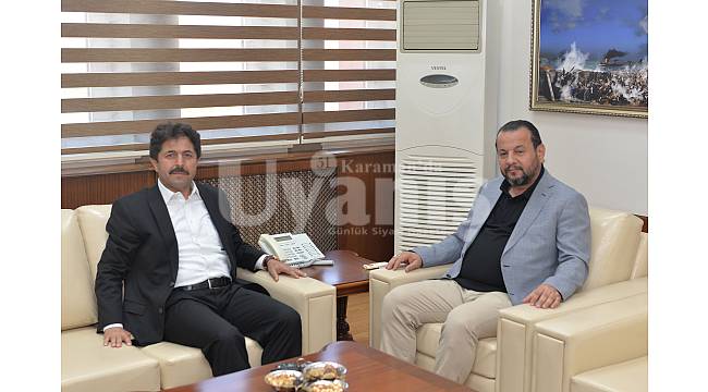 Osman Sağlam'dan Rektör Akgül'e ziyaret