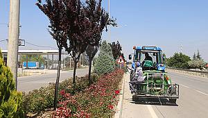 Park ve Bahçelerde çalışmalar devam ediyor