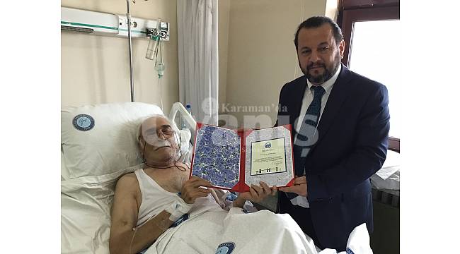 Rektör Akgül'den Prof. Dr. Kafalı'ya ziyaret