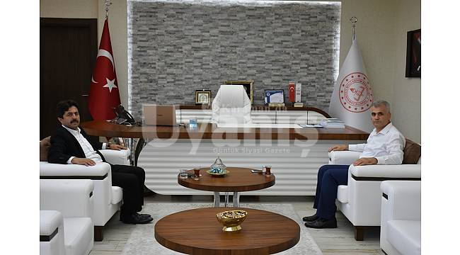 Sağlam’dan İl Müdürü Kurt’a ziyaret