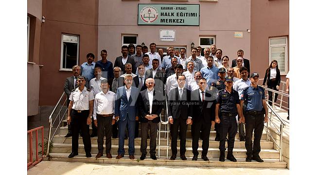 Vali Meral Ayrancı'da muhtarları dinledi