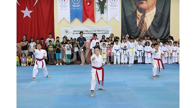 Yaz spor okulları açıldı