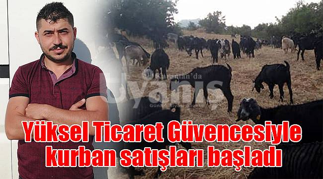 Yüksel Ticaret Güvencesiyle kurban satışları başladı