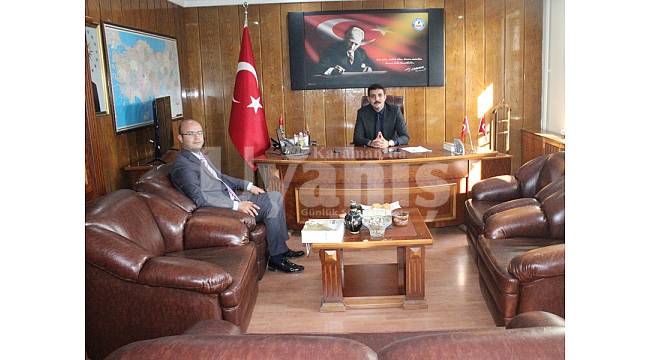 Ziraat Bankası Müdürü Şener’den Kaymakam Atak’a Ziyaret