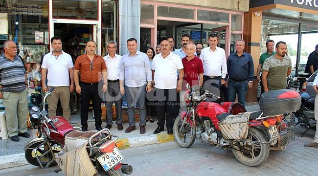 Alanya Belediye Başkanından Taşeli bölgesine ziyaret