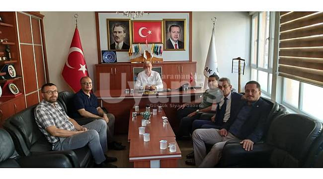 Ali Güler’den Ak Parti İl Başkanı Çağlayan’a Hayırlı Olsun Ziyareti