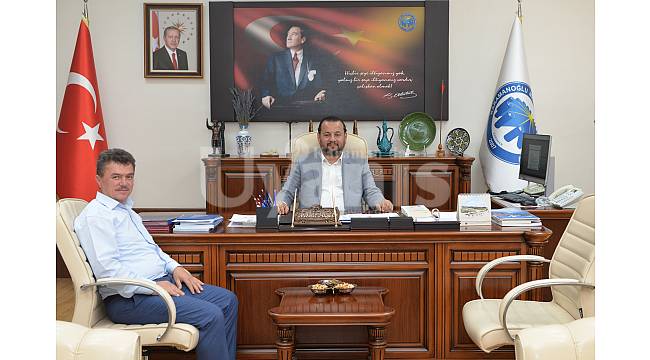 Başkan İpek'ten Rektör Akgül'e ziyaret