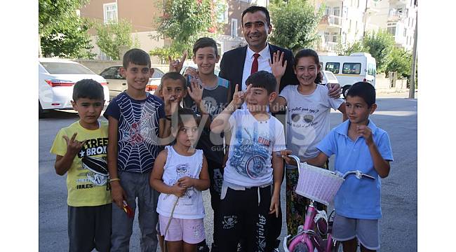 Başkan Kalaycı hemşerileriyle bayramlaştı