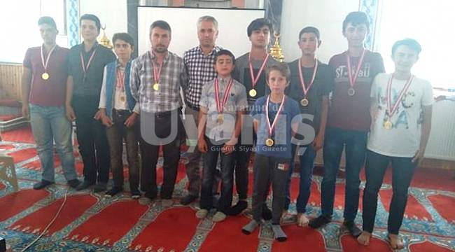 Başyayla Müftülüğü Bilgi Yarışması Düzenledi