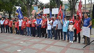 Hükümetin zam teklifini protesto ediyoruz