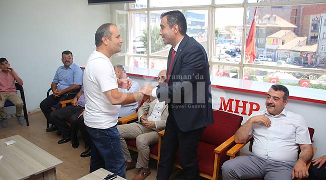 Kalaycı MHP Teşkilatıyla Bayramlaştı