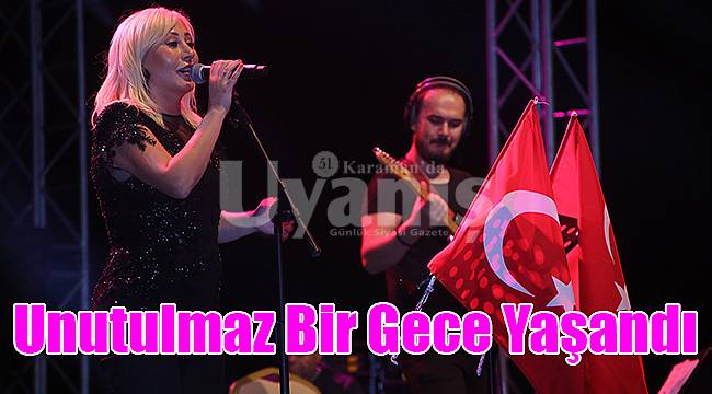 Şölende Unutulmaz Bir Gece Yaşandı