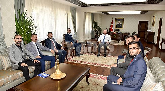 TÜGVA Heyetinden Vali Meral’e Ziyaret
