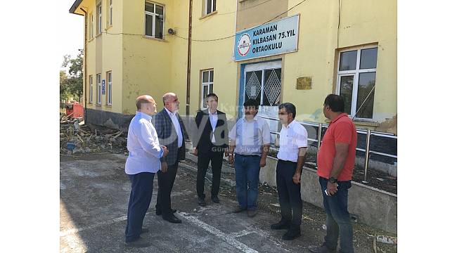Vali Meral Kılbasan Köyünde İncelemelerde Bulundu