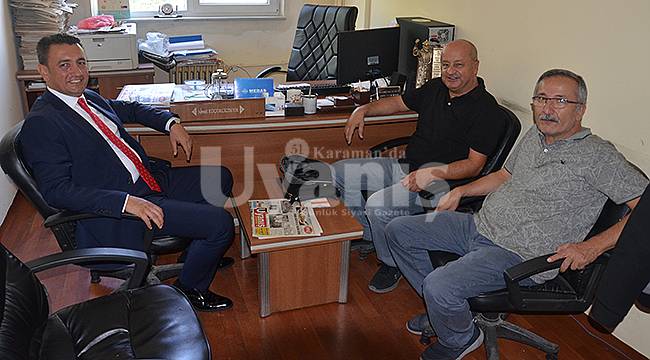 Vekil Ünver&#039;den Gazetemize Ziyaret