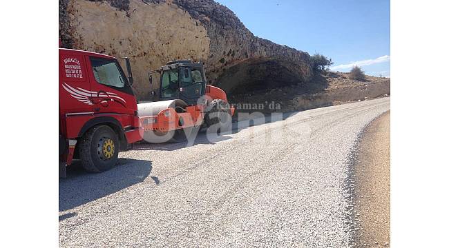 Asfalt çalışmaları devam ediyor