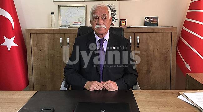CHP İl Başkanı Ergin; “Asla Yalnız Yürümeyeceksin Canan Kaftancıoğlu!”