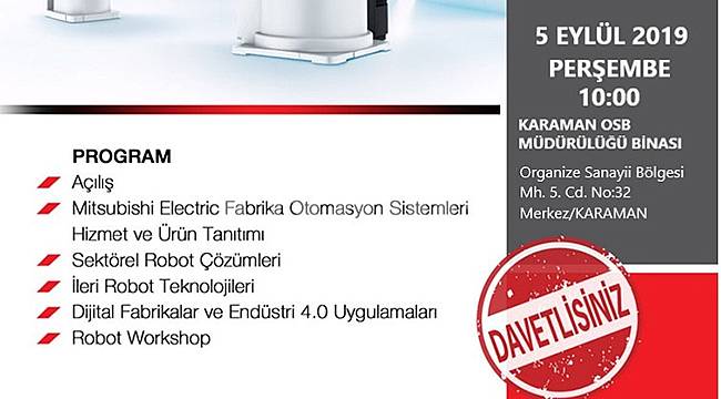 Digital Fabrikalar Etkinliği OSB'de Düzenlenecek
