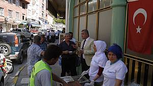 Ermenek Belediyesi'nden aşure ikramı