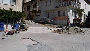 Ermenek’te Bozulan Yollarda Çalışma Yapılıyor