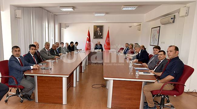 İl İdare Şube Başkanları Toplantısı Yapıldı