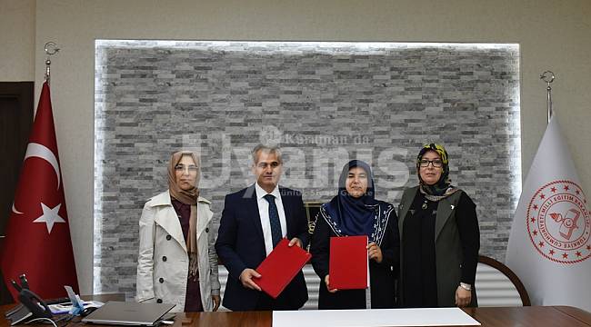 Karaman Bağımlılıkla Mücadele Derneği ile Protokol İçin İmzalar Atıldı