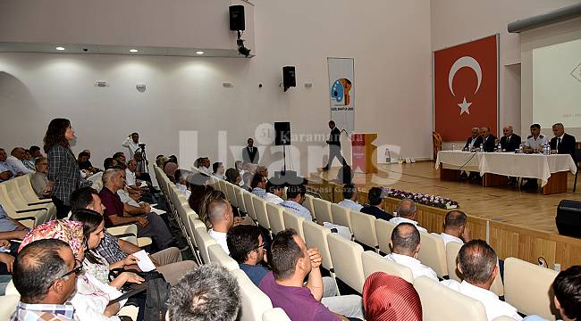 Karaman'da Güvenlik Toplantısı Yapıldı