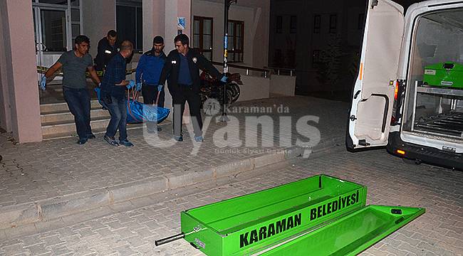 Karaman'da merdiven boşluğuna düşen şahıs öldü