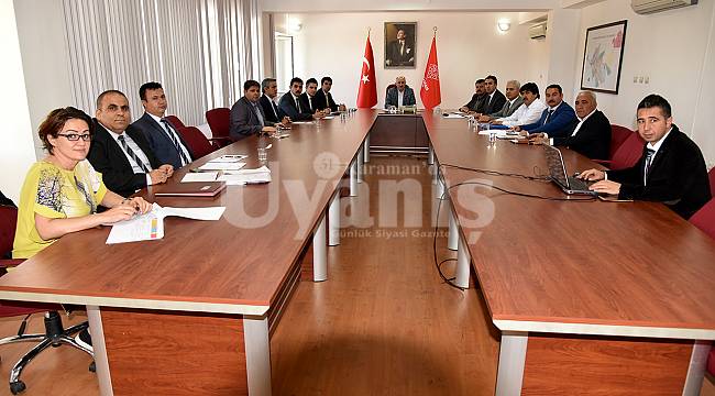 KÖYDES Tahsisat Komisyonu Toplandı