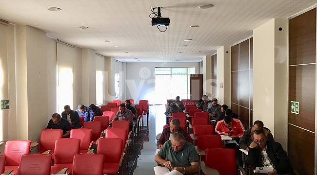 KTSO'da galericiler için sınav yapıldı