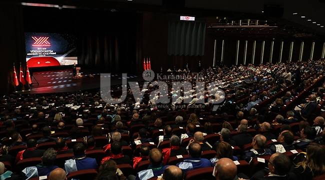 Rektör Akgül, Yükseköğretim Akademik Yılı Açılış Törenine Katıldı